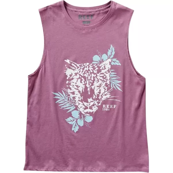 imageREEF Womens Muscle Tank TopsBig CatDusk Purple