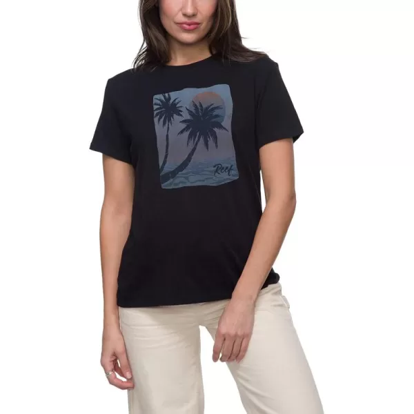 imageREEF Womens Relaxed Fit TeesCaviar Sunsetters