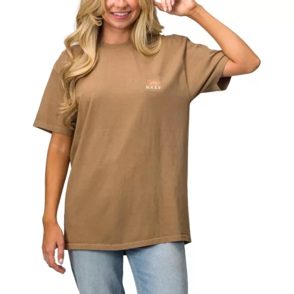 imageREEF Womens Relaxed Fit TeesLead Grey Ali