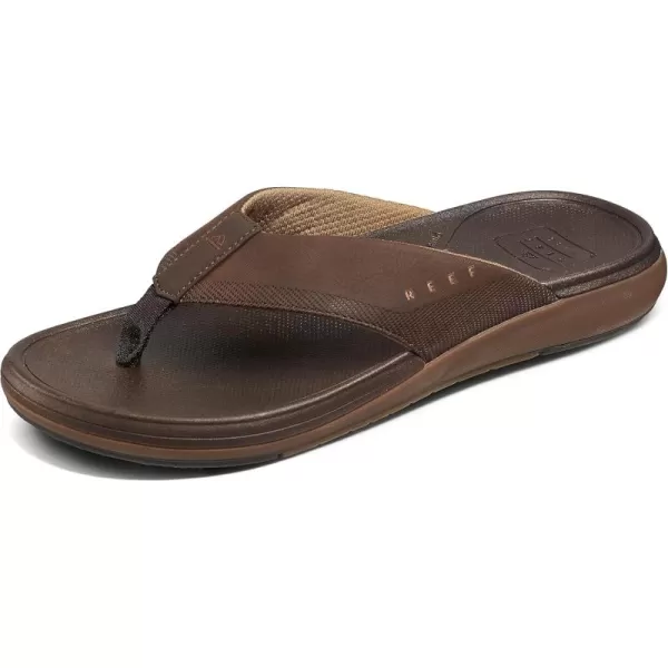 imageReef Mens Cushion Norte SandalDark Brown