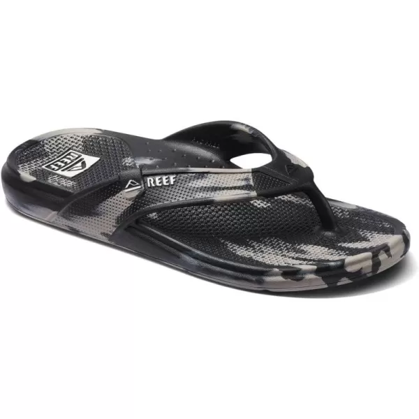 imageReef Mens Oasis SandalBlackTaupe Marble