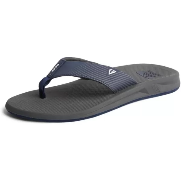 imageReef Mens Phantom Ii FlipFlopGreyNavy