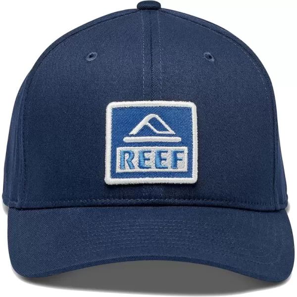 imageReef Mens Semi Curve Bill Everyday Casual HatsJones Semi CurveInsignia Blue