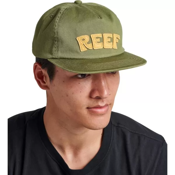 imageReef Mens Strapback Everyday HatsAvocado Hale Flat Bill