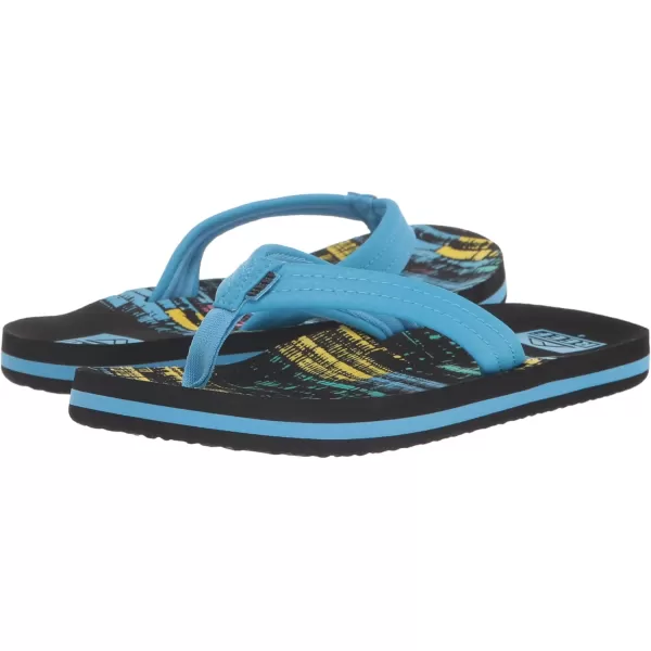 imageREEF UnisexChild Kids Ahi FlipFlop80s Tread