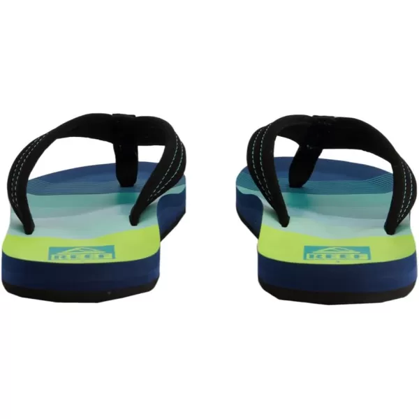imageREEF UnisexChild Kids Ahi FlipFlopAquaGreen