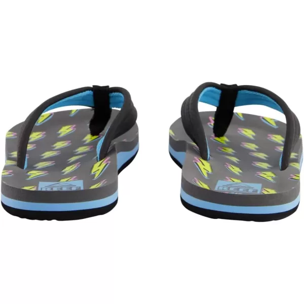 imageREEF UnisexChild Kids Ahi FlipFlopBolt Up