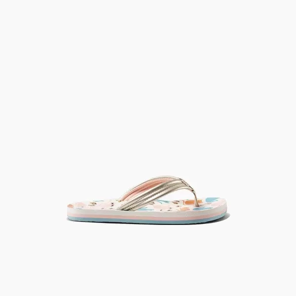 imageREEF UnisexChild Kids Ahi FlipFlopCool Cats