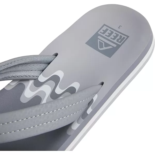 imageREEF UnisexChild Kids Ahi FlipFlopGroovy Grey