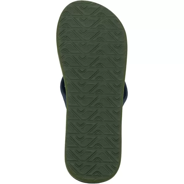 imageREEF UnisexChild Kids Ahi FlipFlopNavyCamo