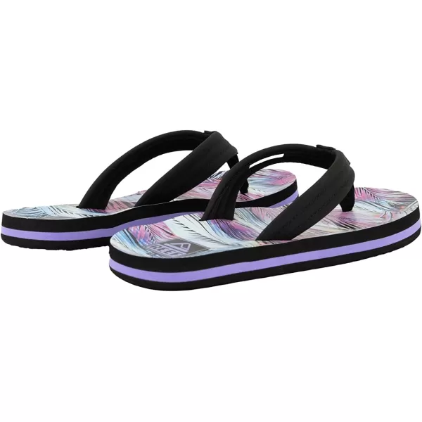 imageREEF UnisexChild Kids Ahi FlipFlopPalm Fronds
