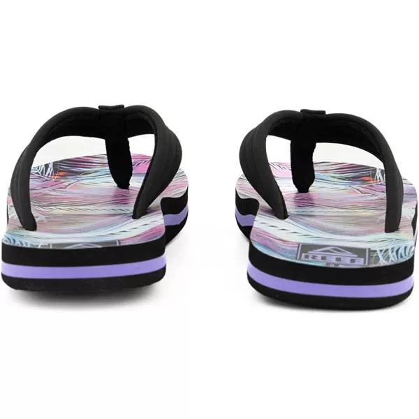 imageREEF UnisexChild Kids Ahi FlipFlopPalm Fronds