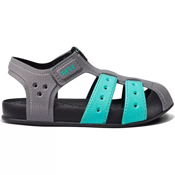 imageREEF UnisexChild Kids Ahi FlipFlopSun and Ocean