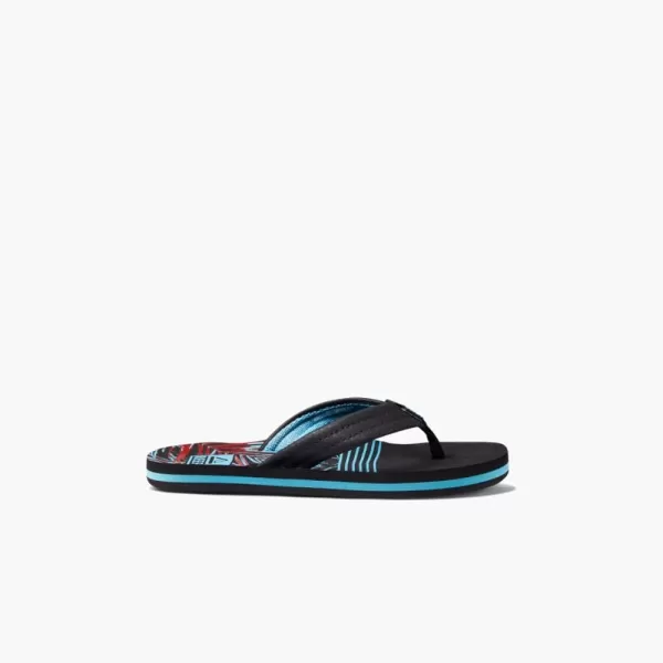imageREEF UnisexChild Kids Ahi FlipFlopTropical Dream