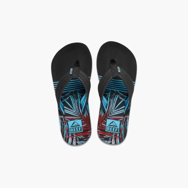 imageREEF UnisexChild Kids Ahi FlipFlopTropical Dream