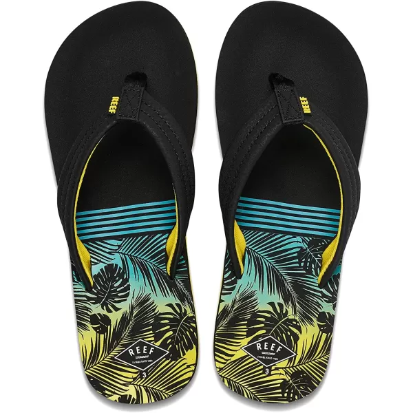 imageREEF UnisexChild Kids Ahi FlipFlopTropical Nights