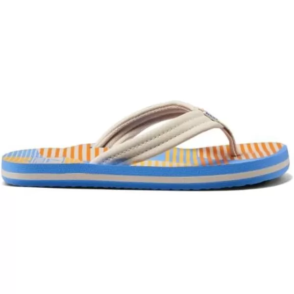 imageREEF UnisexChild Kids Ahi FlipFlopVintage Circle Stripe