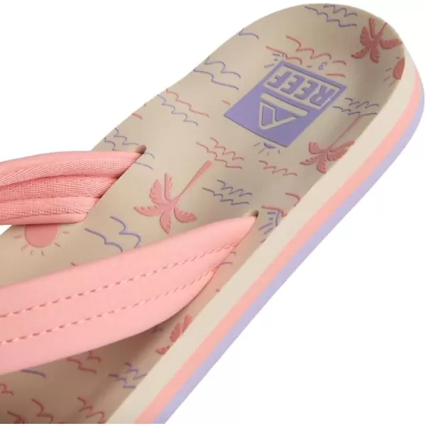 imageREEF UnisexChild Kids Ahi FlipFlopVintage Oasis