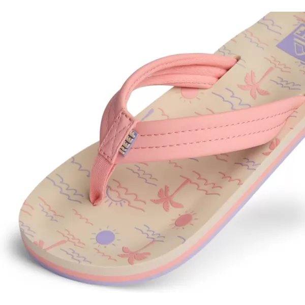 imageREEF UnisexChild Kids Ahi FlipFlopVintage Oasis