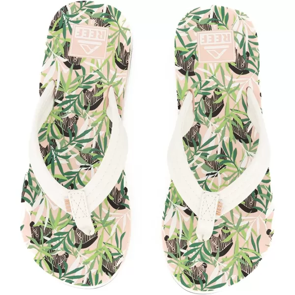 imageREEF UnisexChild Kids Ahi FlipFlopZebra