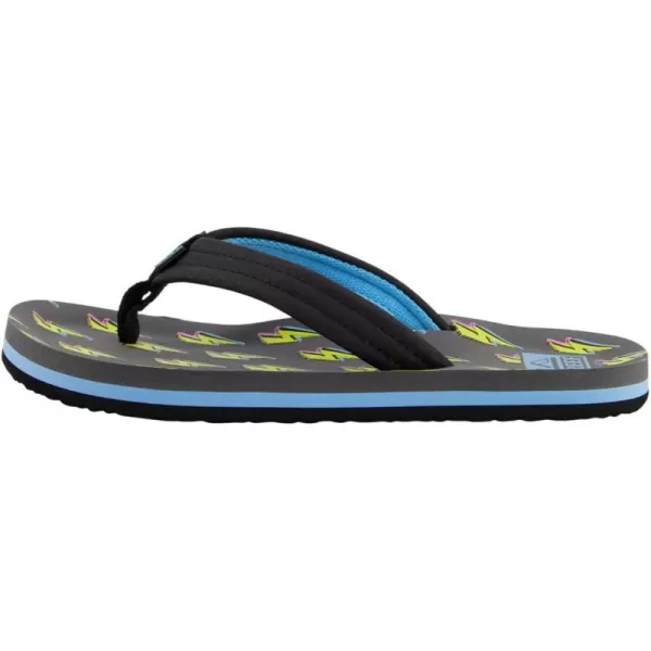 imageREEF UnisexChild Kids Ahi FlipFlopBolt Up