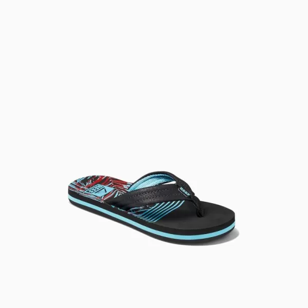 imageREEF UnisexChild Kids Ahi FlipFlopTropical Dream