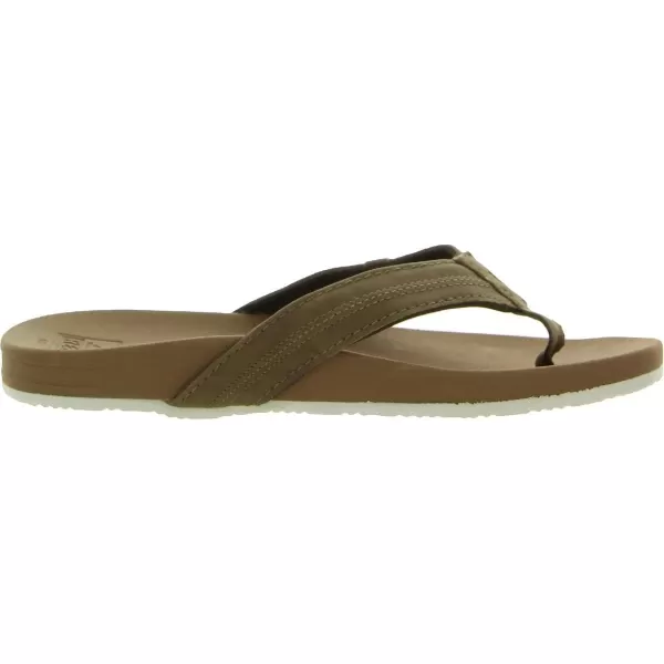 imageREEF Kids Cushion Phantom Flip Flop Sandal Ultra Soft Cushion FootbedTan