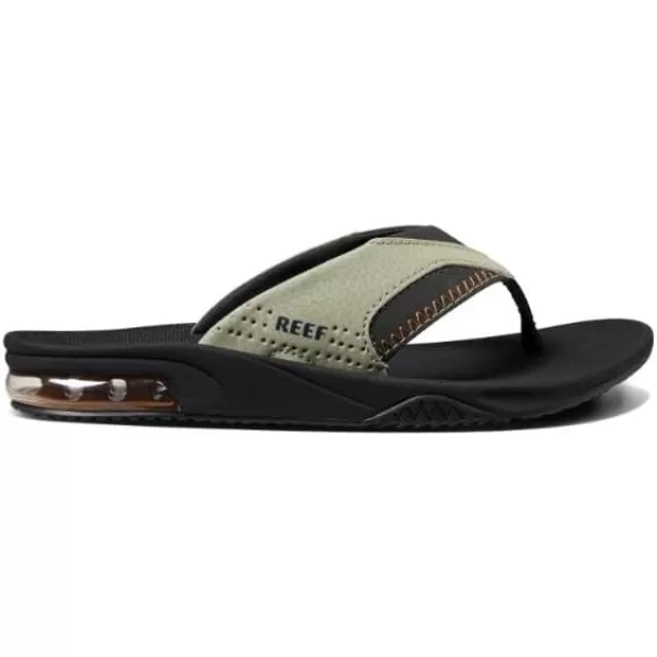 imageREEF Kids Fanning Flip Flop Arch Support Durable Outsole Water FriendlyOliveSudan