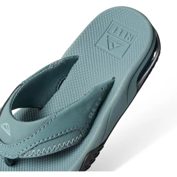 imageREEF Kids Fanning Flip Flop Arch Support Durable Outsole Water FriendlyStormy Sea