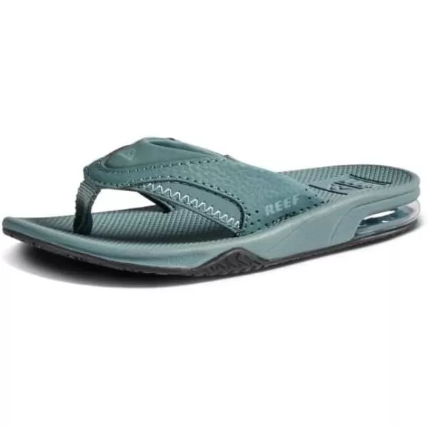 imageREEF Kids Fanning Flip Flop Arch Support Durable Outsole Water FriendlyStormy Sea