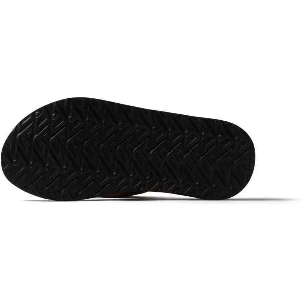 imageREEF Phantom LE Mens Beach Flip Flop Full Grain Leather Strap Compression Molded EVA FootbedBrownTan
