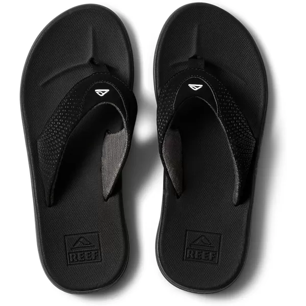 imageREEF Rover Mens Flip Flop Supportive ampamp Ultra Soft Footbed Durable Non Marking OutsoleBlack