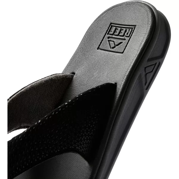 imageREEF Rover Mens Flip Flop Supportive ampamp Ultra Soft Footbed Durable Non Marking OutsoleBlack