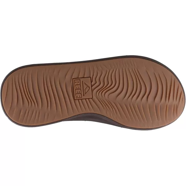 imageREEF Rover Mens Flip Flop Supportive ampamp Ultra Soft Footbed Durable Non Marking OutsoleBrown