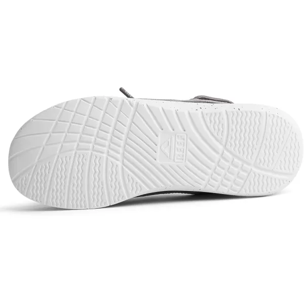 imageREEF Swellsole Pier Boat Shoe Memory Foam Footbed Lightweight and FlexibleGrey Mesh