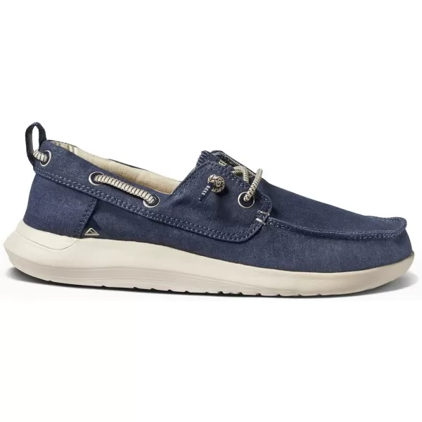 imageREEF Swellsole Pier Boat Shoe Memory Foam Footbed Lightweight and FlexibleNavy
