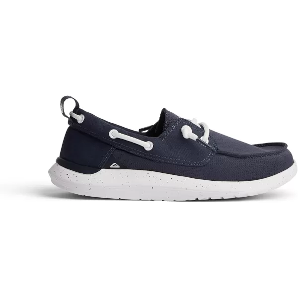 imageREEF Swellsole Pier Boat Shoe Memory Foam Footbed Lightweight and FlexibleNavy Mesh