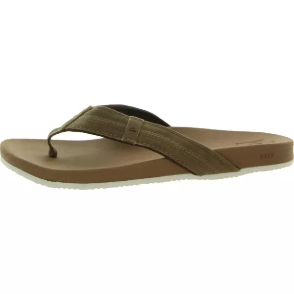 imageREEF Kids Cushion Phantom Flip Flop Sandal Ultra Soft Cushion FootbedTan