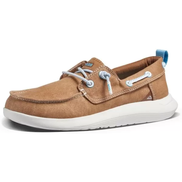 imageREEF Swellsole Pier Boat Shoe Memory Foam Footbed Lightweight and FlexibleBrown