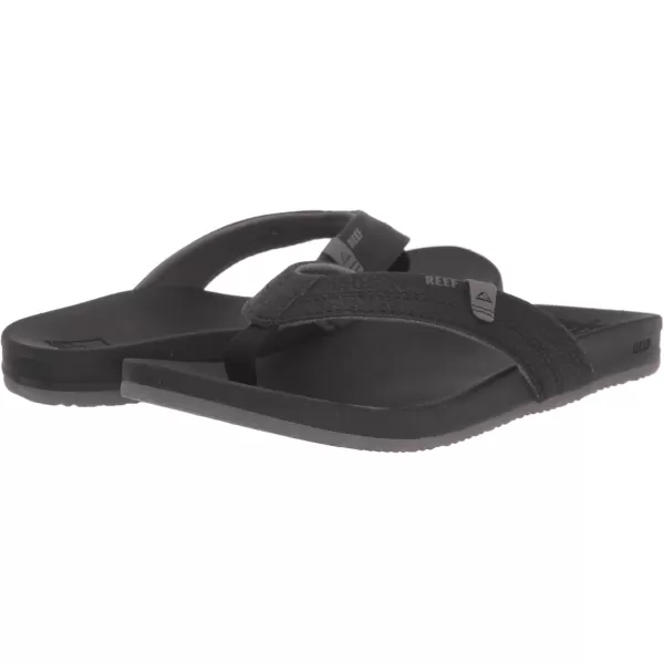 imageREEF Boys Kids Cushion Spring FlipFlopBlack