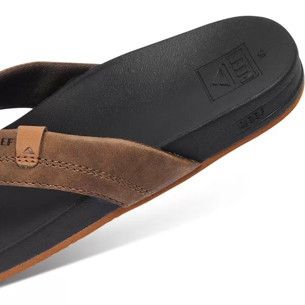 imageREEF Boys Kids Cushion Spring FlipFlopBlackBrown