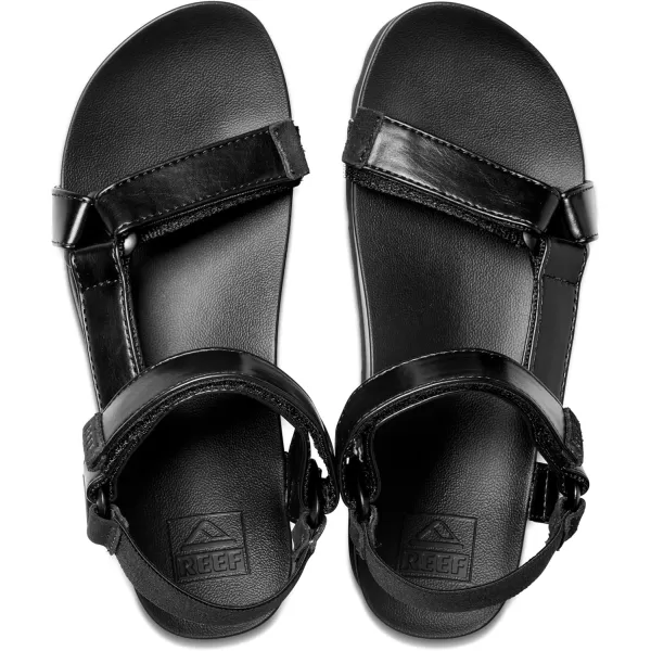 imageREEF Cushion Rem Hi Womens Platform Sandal Adjustable Strap Arch Support and Heel CuppingCoco Black