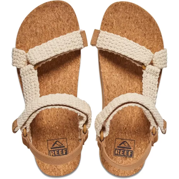 imageREEF Cushion Rem Hi Womens Platform Sandal Adjustable Strap Arch Support and Heel CuppingCrochet