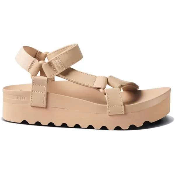 imageREEF Cushion Rem Hi Womens Platform Sandal Adjustable Strap Arch Support and Heel CuppingOasis