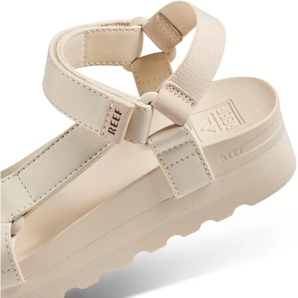 imageREEF Cushion Rem Hi Womens Platform Sandal Adjustable Strap Arch Support and Heel CuppingVintage
