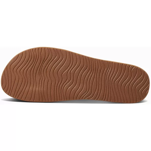 imageREEF Cushion Vista Womens Fashion Slide Sandal Vegan Leather Strap Ultra Soft Cushion FootbedCloud Ii