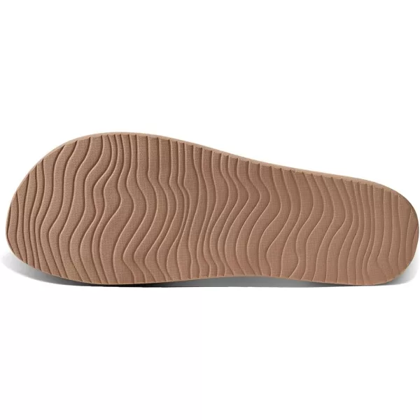 imageREEF Cushion Vista Womens Fashion Slide Sandal Vegan Leather Strap Ultra Soft Cushion FootbedOasis