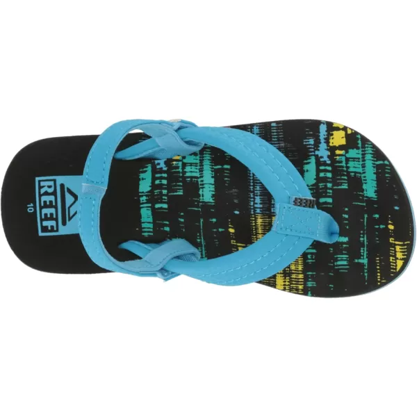 imageREEF Little Ahi UnisexChild Beach Flip Flop Soft Cushion Footbed Water Friendly Backstrap80s Tread