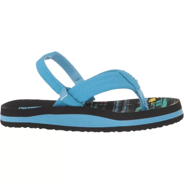 imageREEF Little Ahi UnisexChild Beach Flip Flop Soft Cushion Footbed Water Friendly Backstrap80s Tread