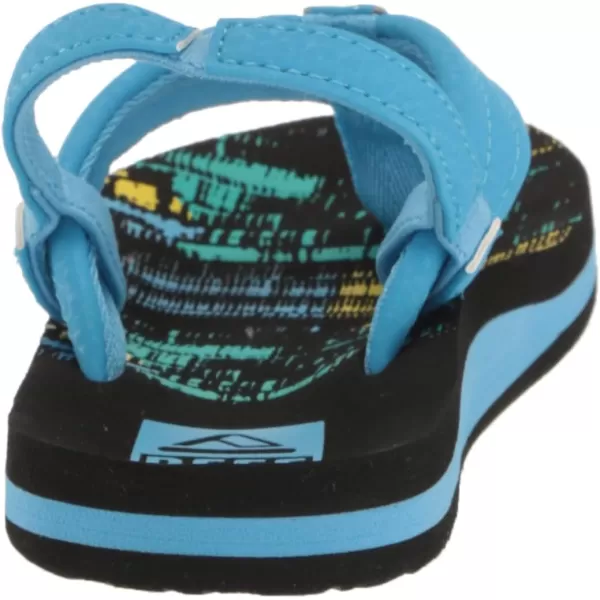 imageREEF Little Ahi UnisexChild Beach Flip Flop Soft Cushion Footbed Water Friendly Backstrap80s Tread